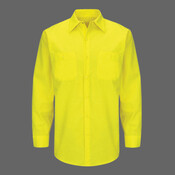 Men's Enhanced & Hi-Visibility Long Sleeve Work Shirt