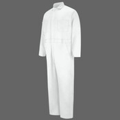 Men's Tall Button-Front Cotton Coverall