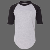 Youth Three-Quarter Sleeve Baseball Jersey