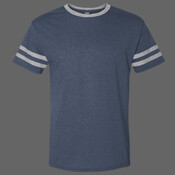 Unisex Triblend Varsity Ringer T-Shirt