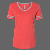 Women's Varsity Triblend V-Neck T-Shirt
