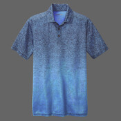Ombre Heather Polo