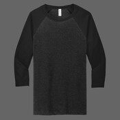 Unisex 3/4 Sleeve Baseball Tee