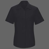 Women's Performance Plus Short Sleeve Shop Shirt with Oilblok Technology