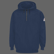 Men's Flame Resistant Quarter-Zip Hooded Sweatshirt