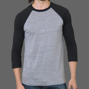 Unisex Triblend Three-Quarter Sleeve Raglan T-Shirt