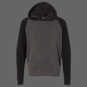 Youth Lightweight Special Blend Raglan Hooded Sweatshirt