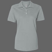 Women's 100% Ring-Spun Cotton Piqué Polo