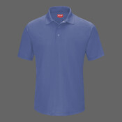 Men's Performance Knit Gripper-Front Polo