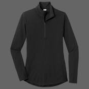 Women's PosiCharge ® Tri Blend Wicking 1/4 Zip Pullover