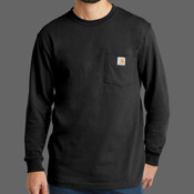 Workwear Pocket Long Sleeve T Shirt