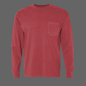 Heavyweight Ring Spun Long Sleeve Pocket Tee