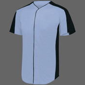 Youth Full Button Baseball Jersey