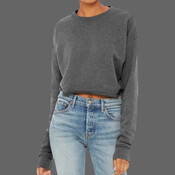 Women's Crop Crewneck Sweatshirt