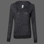 Women’s Cozy Jersey Hooded Full-Zip