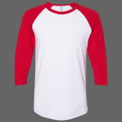 Premium Blend Ringspun Three-Quarter Sleeve Raglan Baseball T-Shirt