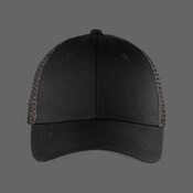 Double Mesh Snapback Sandwich Bill Cap