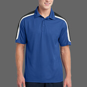 Tricolor Shoulder Micropique Sport Wick ® Polo