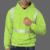 Unisex USA-Made High Visibility Hooded Sweatshirt