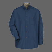 Men's Cotton Contrast Dress Shirt