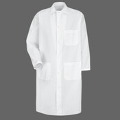 Unisex Butcher Coat with Exterior Chest Pocket