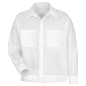 Men's Tall Button-Front Shirt Jacket