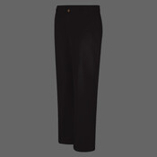 Women's Extended Sizes Plain Front Cotton Pants
