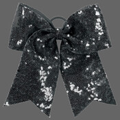 Sequin Cheer Hair Bow