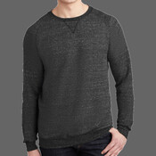 Unisex Snow Heather French Terry Crewneck Sweatshirt