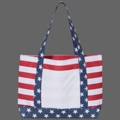 Americana Beach Tote