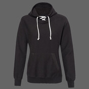 Women’s French Terry Sport Lace Scuba Hooded Sweatshirt