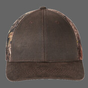 Pigment Print Camouflage Mesh Back Cap