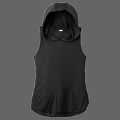 Women's PosiCharge ® Tri Blend Wicking Draft Hoodie Tank