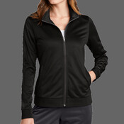 Women's Tricot Sleeve Stripe Track Jacket
