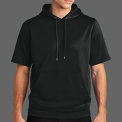 Sport Wick ® Fleece Short Sleeve Hooded Pullover