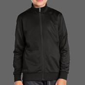 Youth Tricot Sleeve Stripe Track Jacket