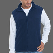 Men's USA-Made Full-Zip Fleece Vest