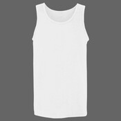 Unisex USA-Made 2x1 Ribbed Tank Top
