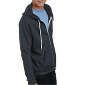 Unisex USA-Made Full-Zip Fleece HoodedSweatshirt
