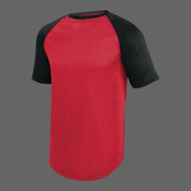 Unisex Wicking Short Sleeve Baseball Jersey