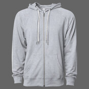 Unisex Icon Lightweight Loopback Terry Full-Zip Hooded Sweatshirt