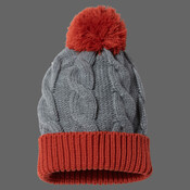 Chunk Twist Cuffed Beanie