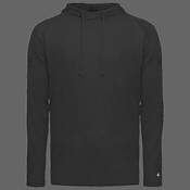 Men's Tri-Blend Surplice Hooded Long Sleeve T-Shirt