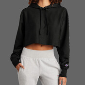 Women's Reverse Weave ® Cropped Cut Off Hooded Sweatshirt