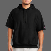 Reverse Weave ® Short Sleeve Hooded Sweatshirt