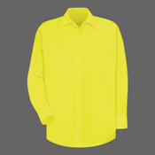 Men's Enhanced Visibility Long Sleeve Work Shirt