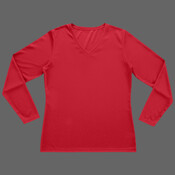 Women's Nexgen Performance Long Sleeve V-Neck T-Shirt