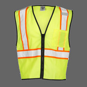 Unisex Chemically Treated Contrast Mesh Vest