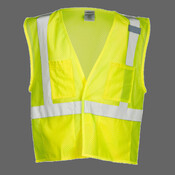Unisex 4 Pocket Hook-and-Loop Mesh Vest