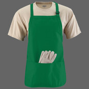 Medium Length Apron with Pouch